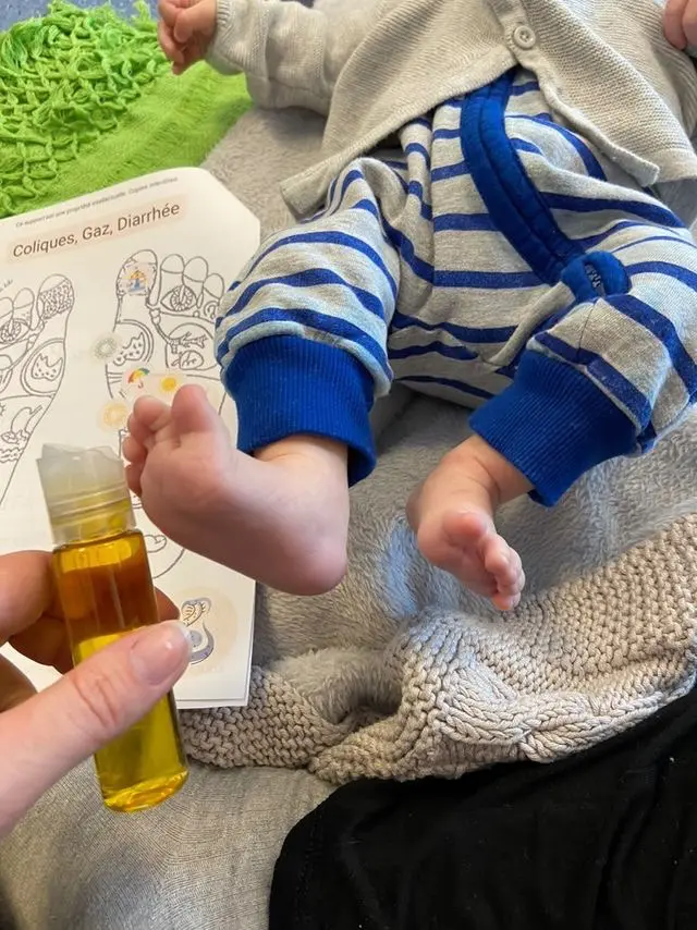 reflexologie bébé enfant claire maillet