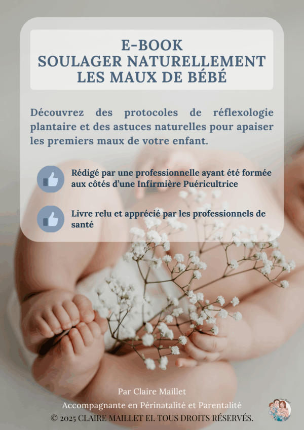 E-book : "Soulager naturellement les maux de bébé"