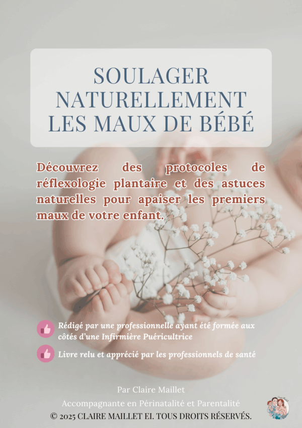E-book : "Soulager naturellement les maux de bébé"